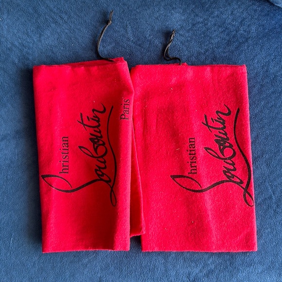 Christian Louboutin Moulamax 100 Silver Sequin Bootie Size 41 - Picture 11 of 15